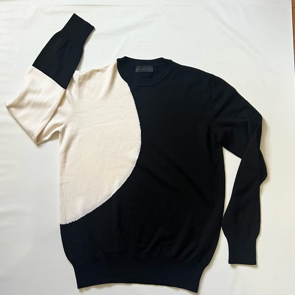 Diesel Black Gold Label Sweater Size XL  Unique Colorblock Excellent Condition - Picture 7 of 14